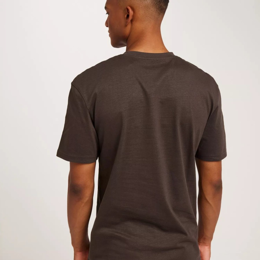 Toj Jack & Jones | Jjerelaxed Tee Ss O-Neck Noos Seal Brown Relaxed