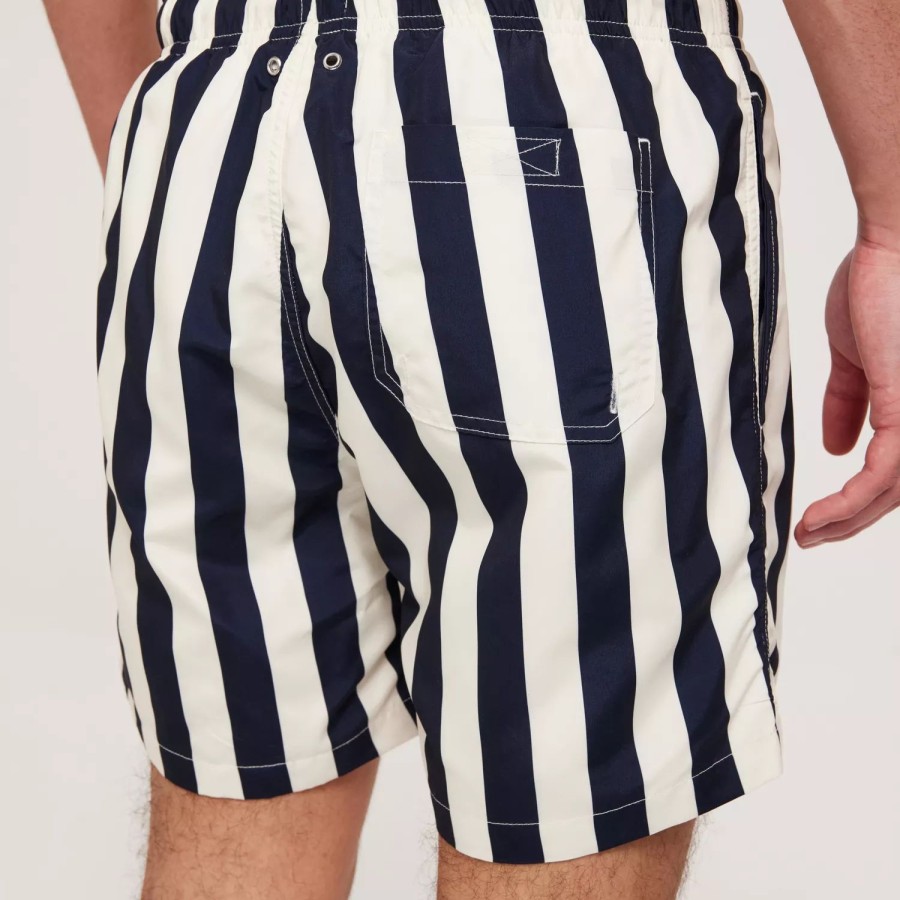 Toj Gant | Cf Block Stripe Swim Shorts Evening Blue