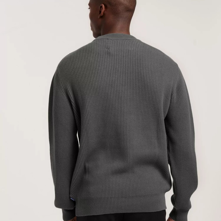 Toj GARMENT PROJECT | Round Neck Knit Charcoal