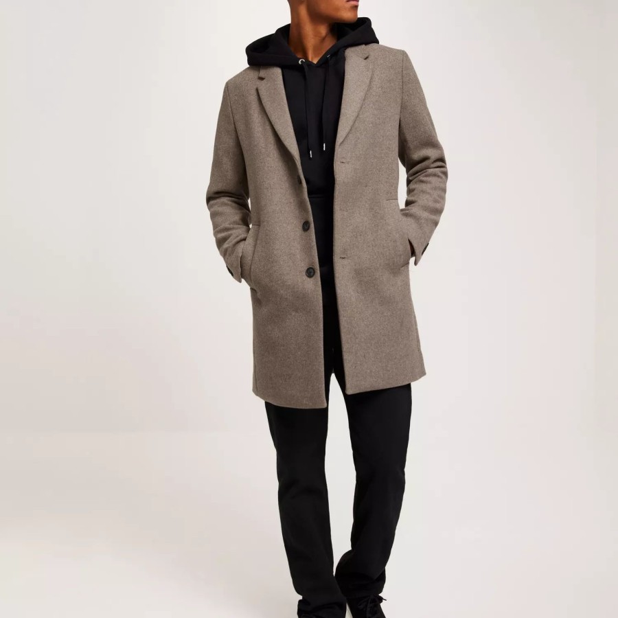 Toj Jack & Jones | Jjemorrison Wool Coat Sn Greige