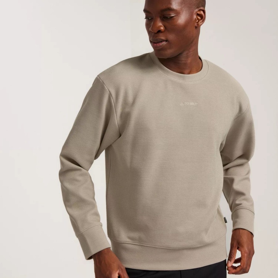 Toj Jack & Jones | Jprbladavid Structure Sweat Crew Ne Pure Cashmere