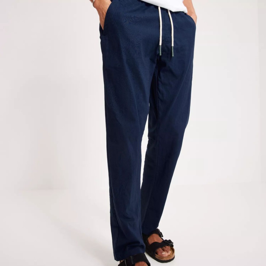 Toj OAS | Linen Pants Blue