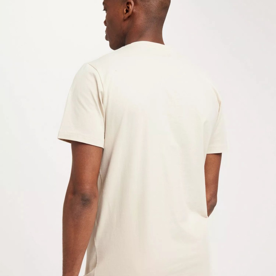 Toj Selected Homme | Slhaspen Print Ss O-Neck Tee Noos Oatmeal