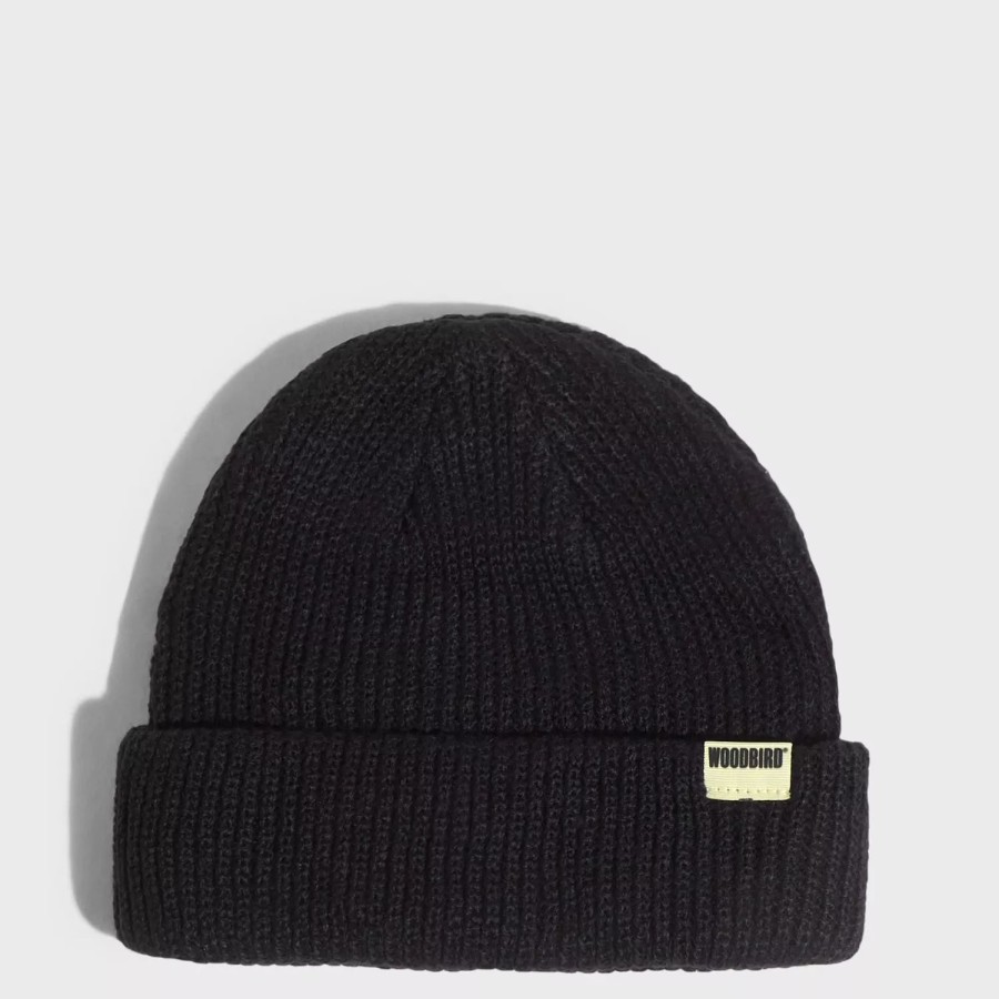 Accessories Woodbird | Wb Yeta Sport Beanie Black