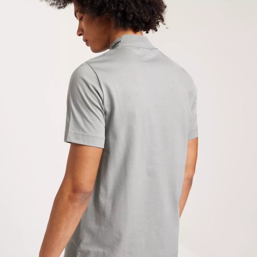 Toj Fred Perry | Branded Collar T-Shirt Limestone