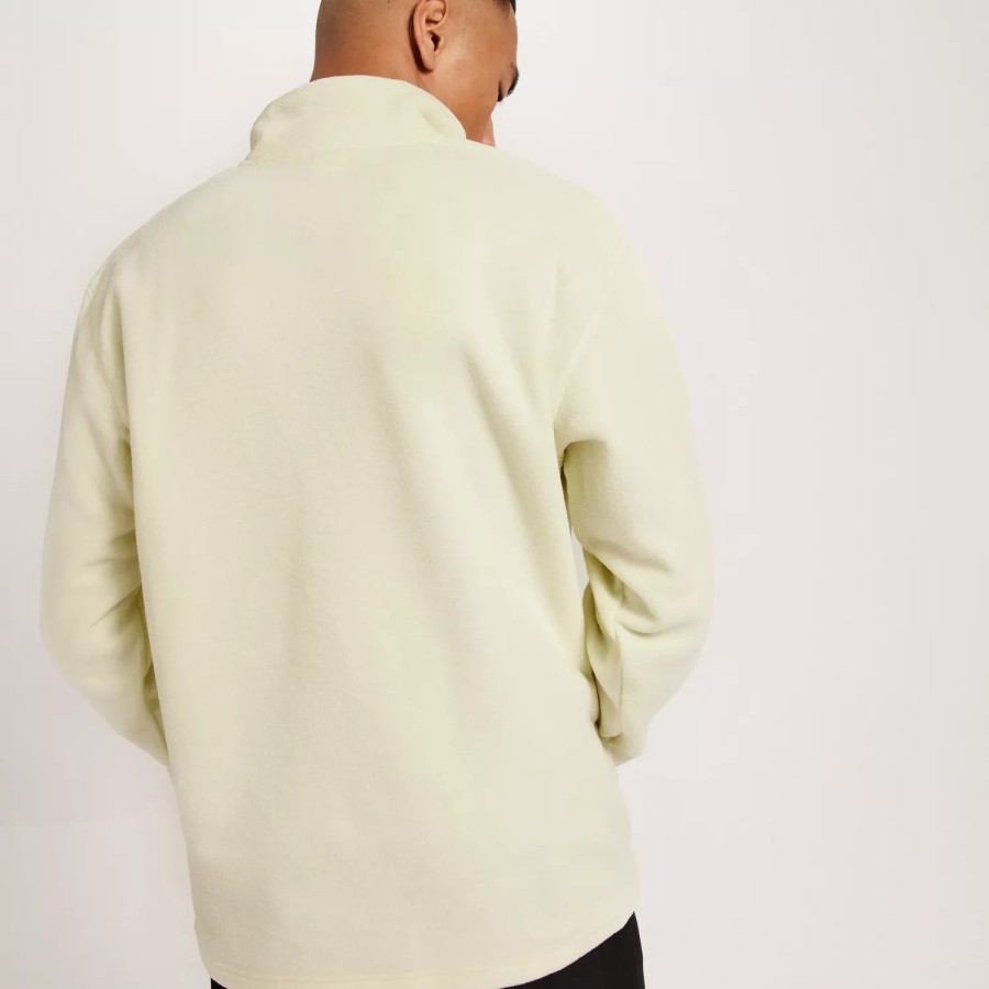 Toj Selected Homme | Slhrelaxgotler Fleece Half-Zip Swea Egret