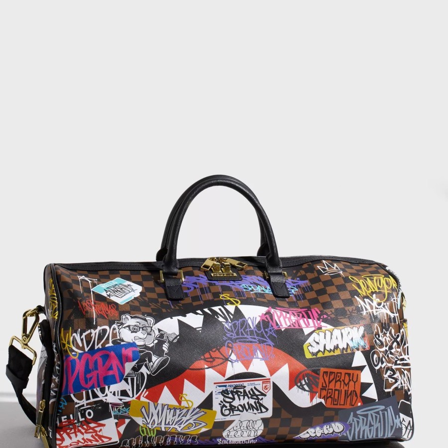 Accessories Sprayground | Tagged Up Sip Emperor Duffle Multicolor