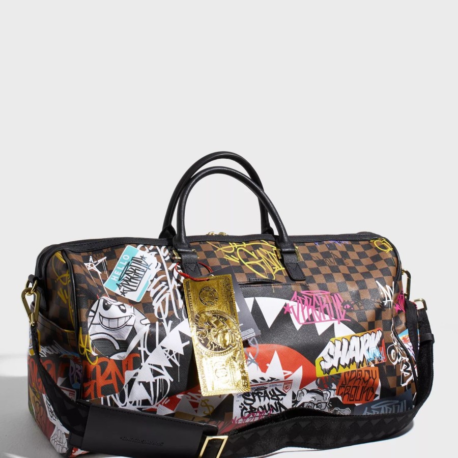 Accessories Sprayground | Tagged Up Sip Emperor Duffle Multicolor