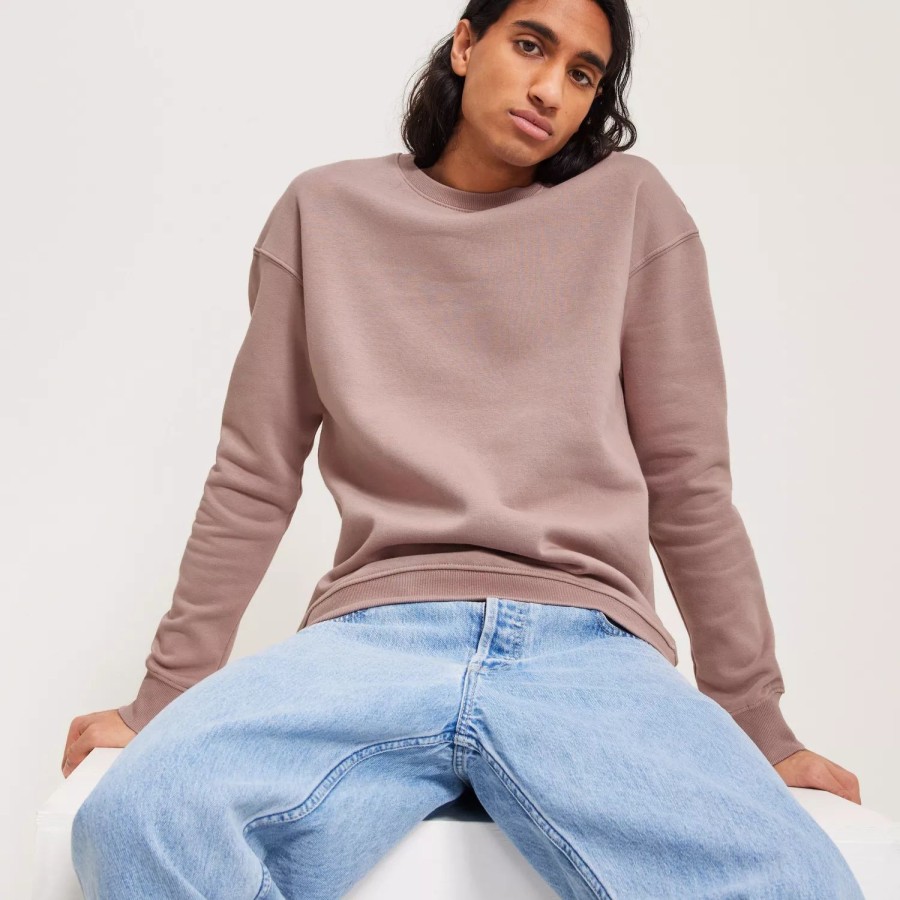 Toj Jack & Jones | Jjestar Basic Sweat Crew Neck Noos Deauville Mauve