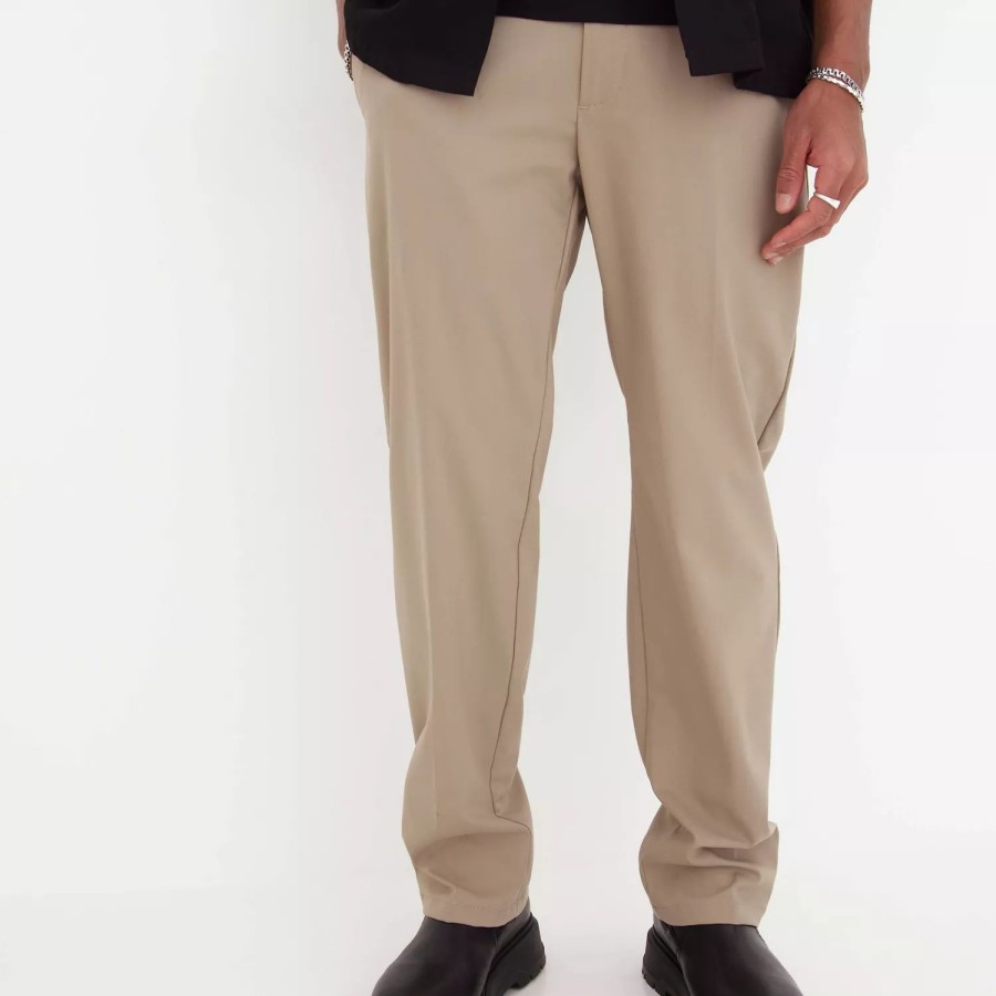 Toj Woodbird | Eik Nickel Pants Beige