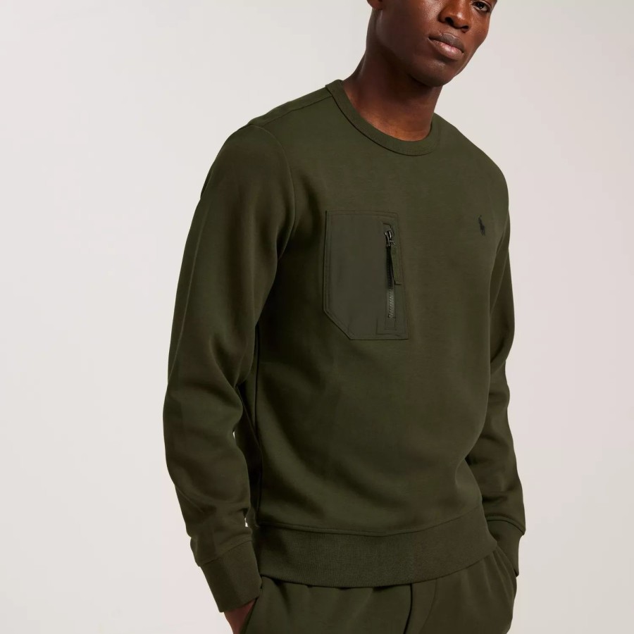 Toj Polo Ralph Lauren | Lscnm15-Long Sleeve-Sweatshirt Dark Green