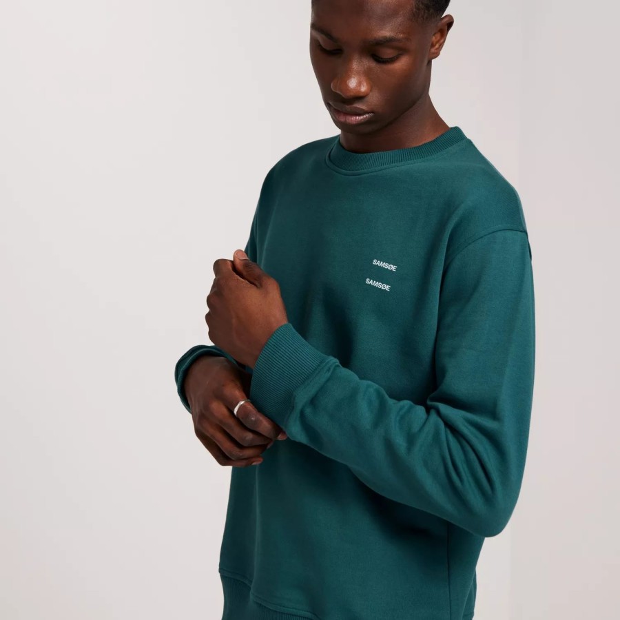 Toj Sams酶e Sams酶e | Joel Crew Neck 11414 Atlantic Deep