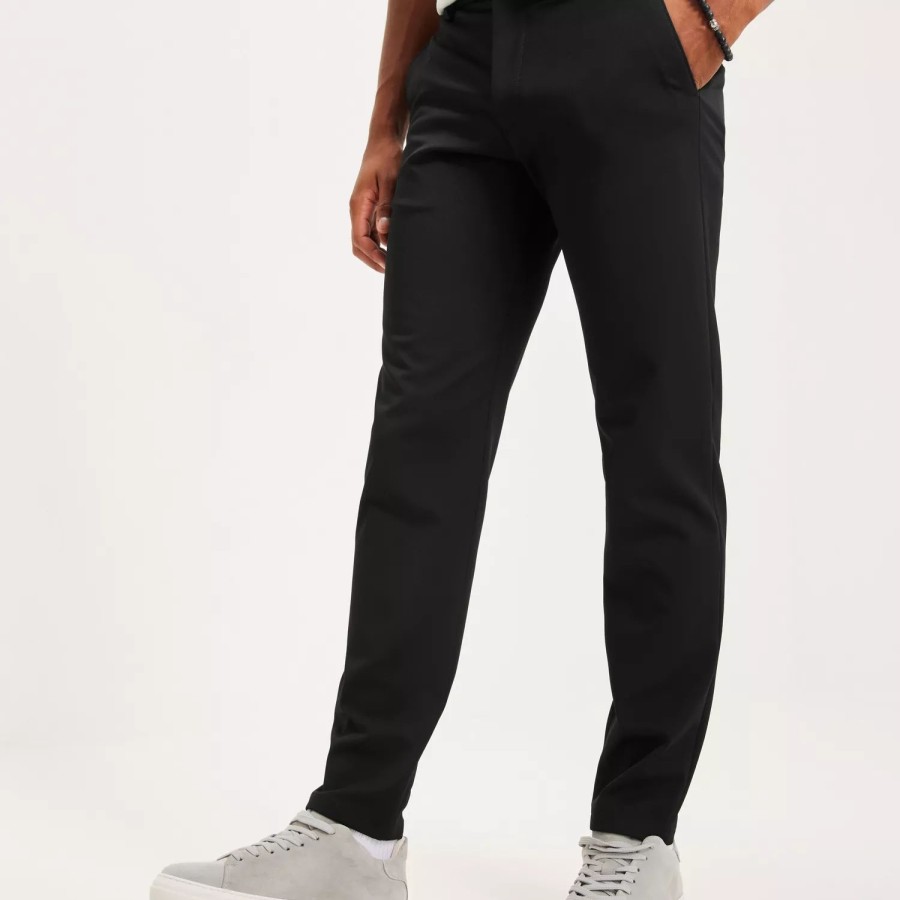 Toj Selected Homme | Slhslim-Best 175 Flex Pants B Noos Black