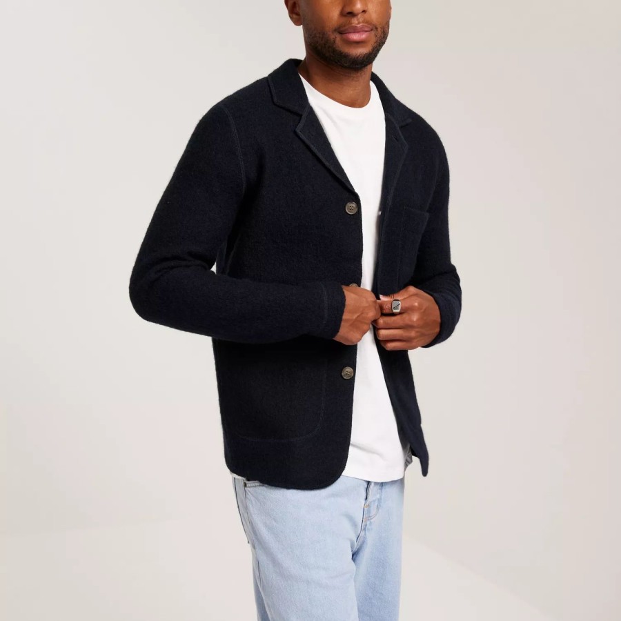 Toj Selected Homme | Slhnealy Knit Blazer W Noos Sky Captain