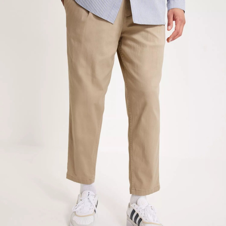 Toj Jack & Jones | Jpstbill Jjrico Cropped Akm Oxford Tan