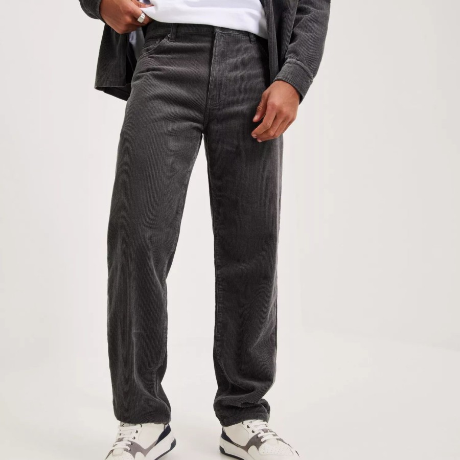 Toj Woodbird | Leroy Cord Pants Grey