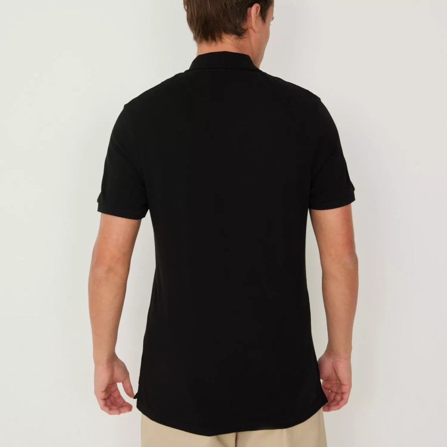 Toj Lyle & Scott | Plain Polo Shirt Jet Black