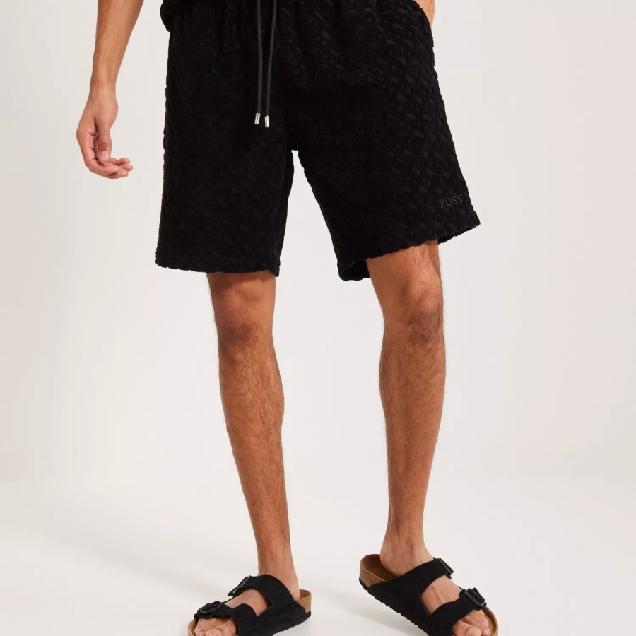 Toj BOSS | Terry Shorts 10249506 01 Black