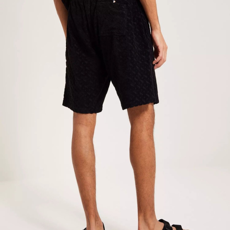 Toj BOSS | Terry Shorts 10249506 01 Black