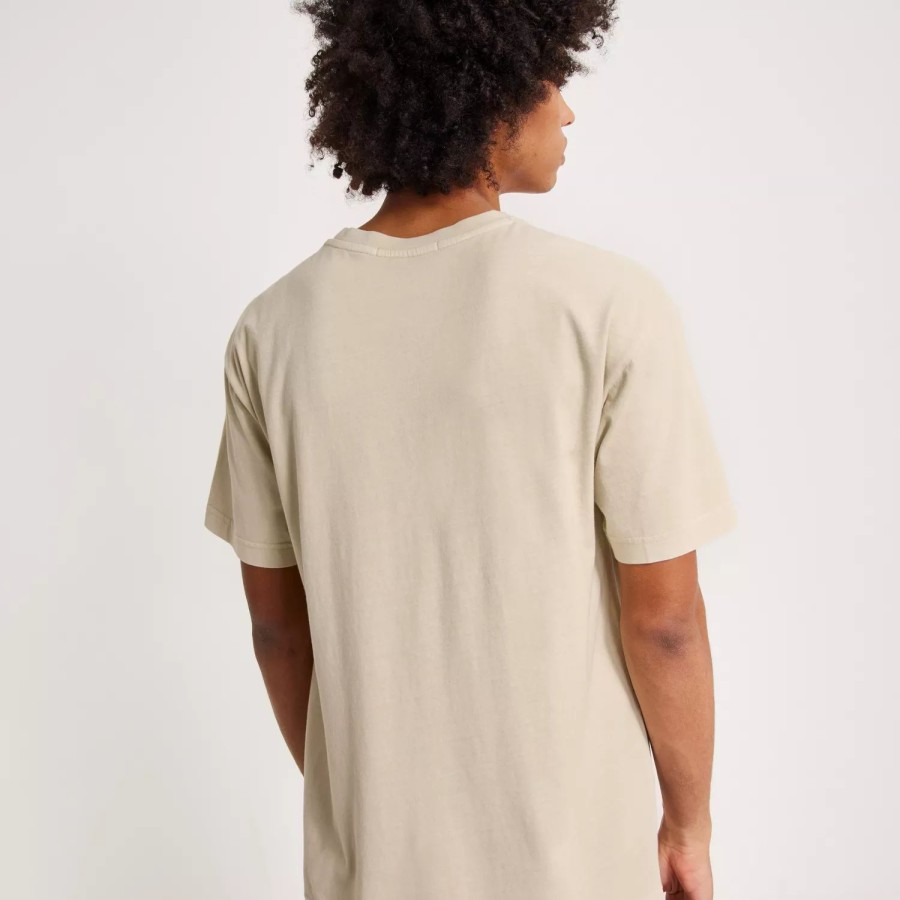 Toj Calvin Klein Jeans | Monologo Mineral Dye Tee Classic Beige