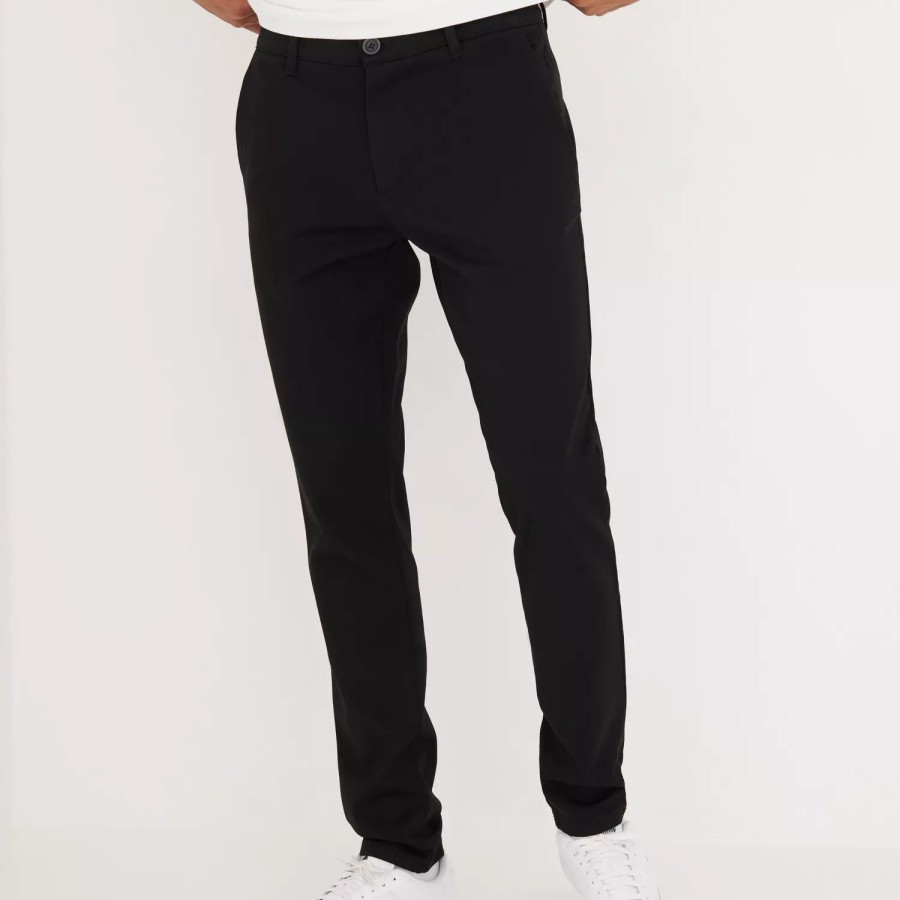 Toj Solid | Pants -Tofrederic Black