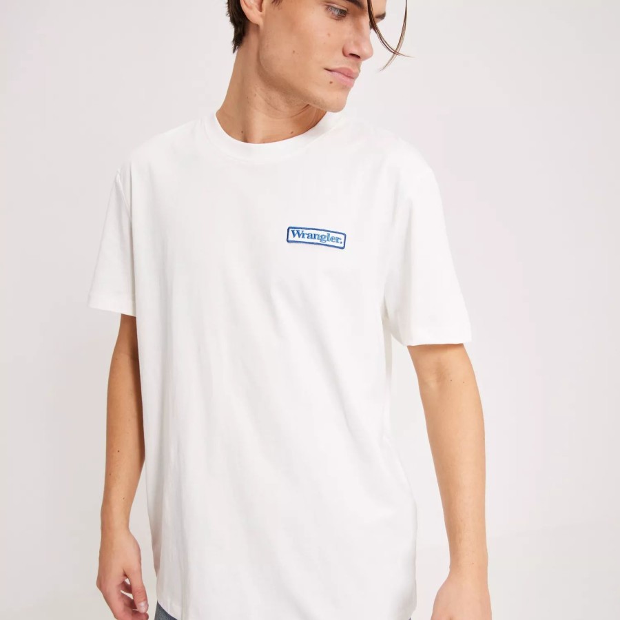 Toj Wrangler | Logo Tee White