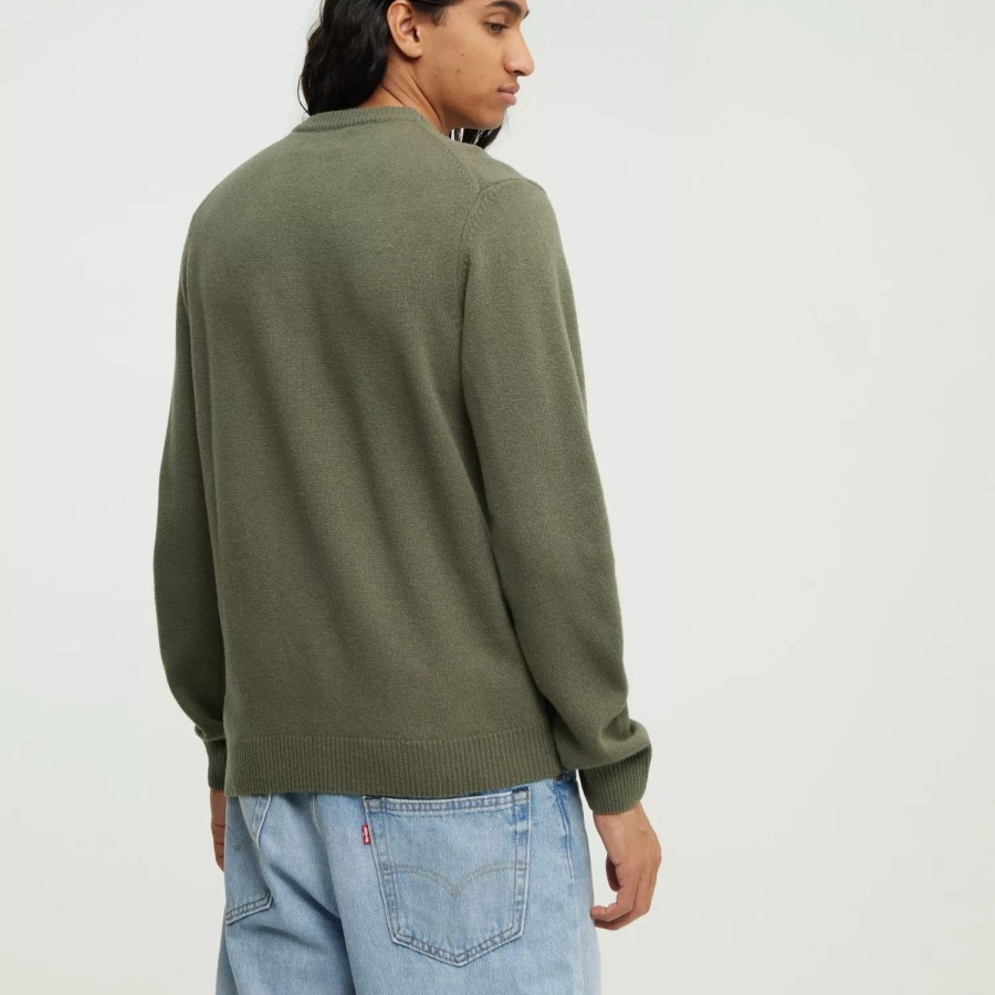 Toj Casual Friday | Karl Crew Neck Bounty Knit Olive