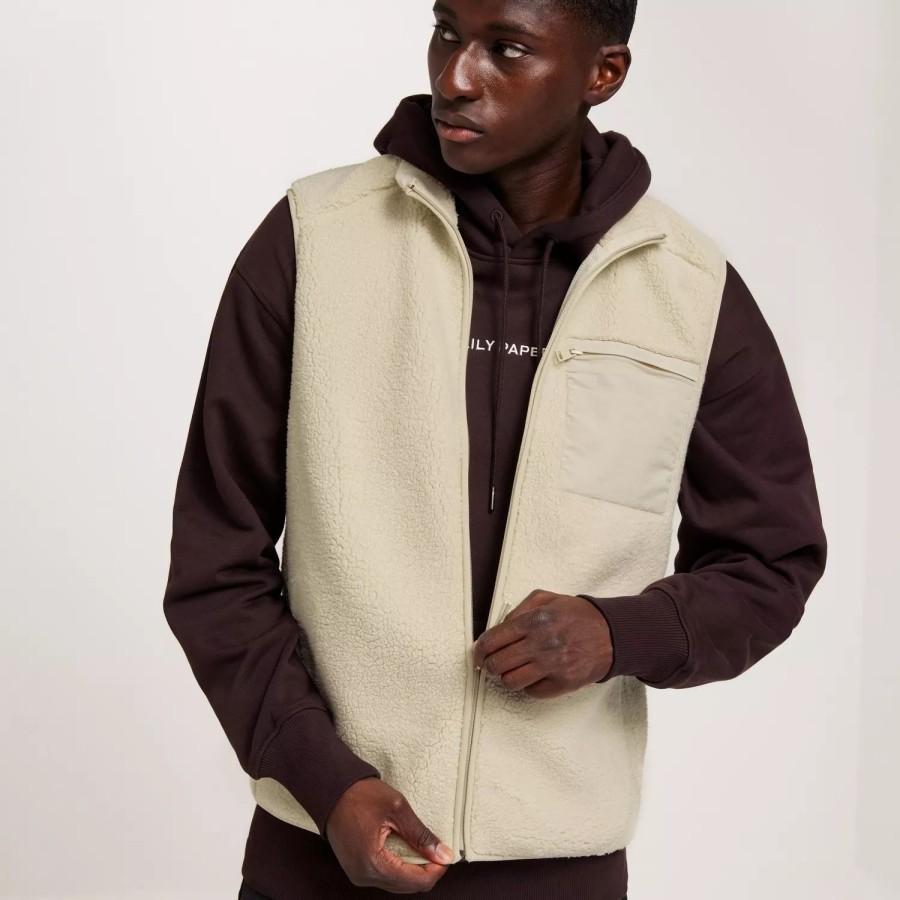 Toj Only & Sons | Onsdallas Sherpa Vest Otw Vd Silver Lining