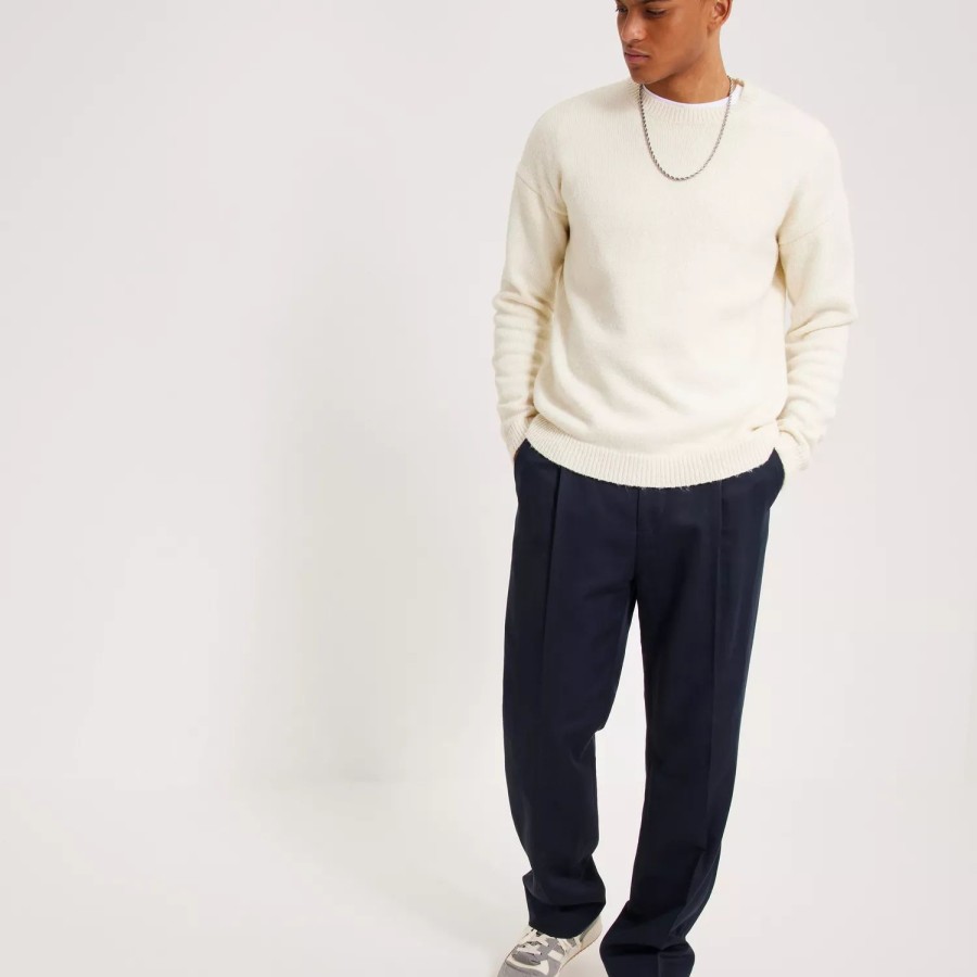 Toj J Lindeberg | Haij Cotton Linen Pants Navy