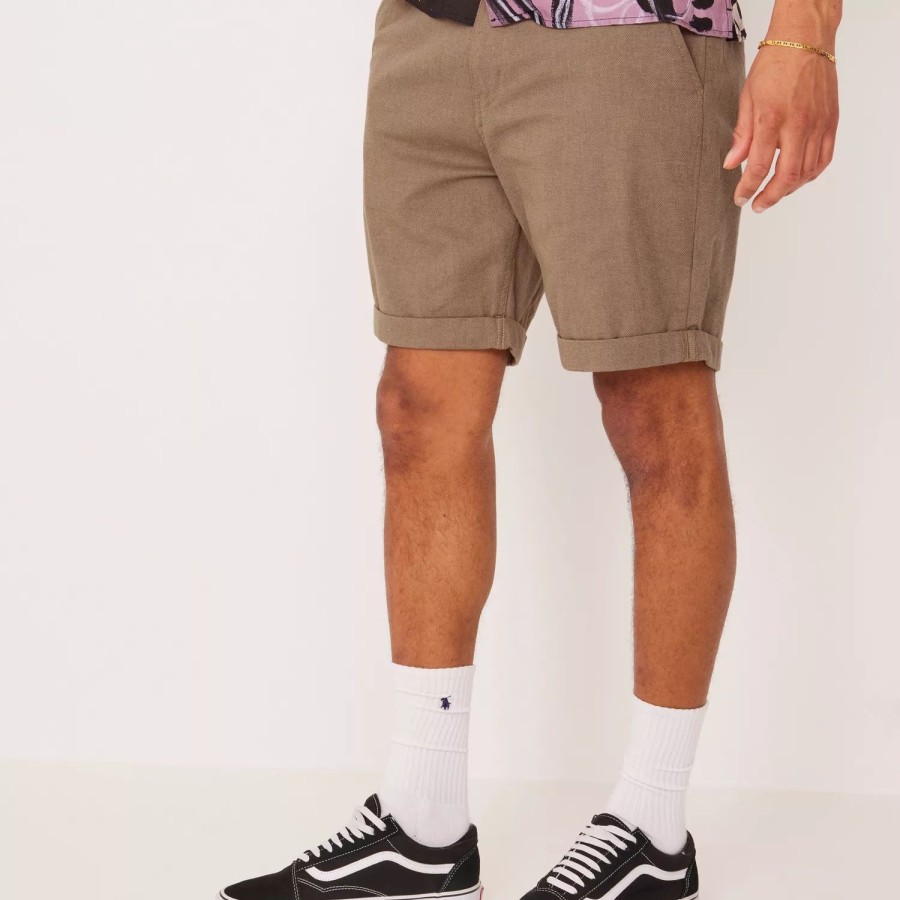 Toj Selected Homme | Slhcomfort-Luton Flex Shorts W Noos Petrified Oak Mixed With Bugee