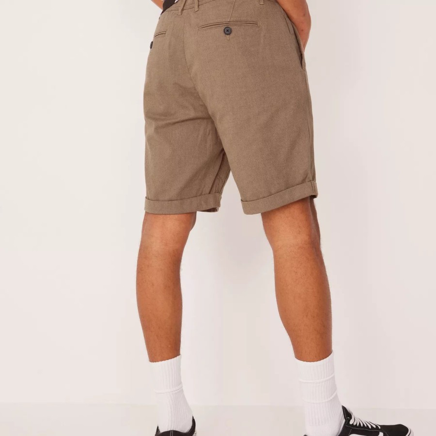 Toj Selected Homme | Slhcomfort-Luton Flex Shorts W Noos Petrified Oak Mixed With Bugee