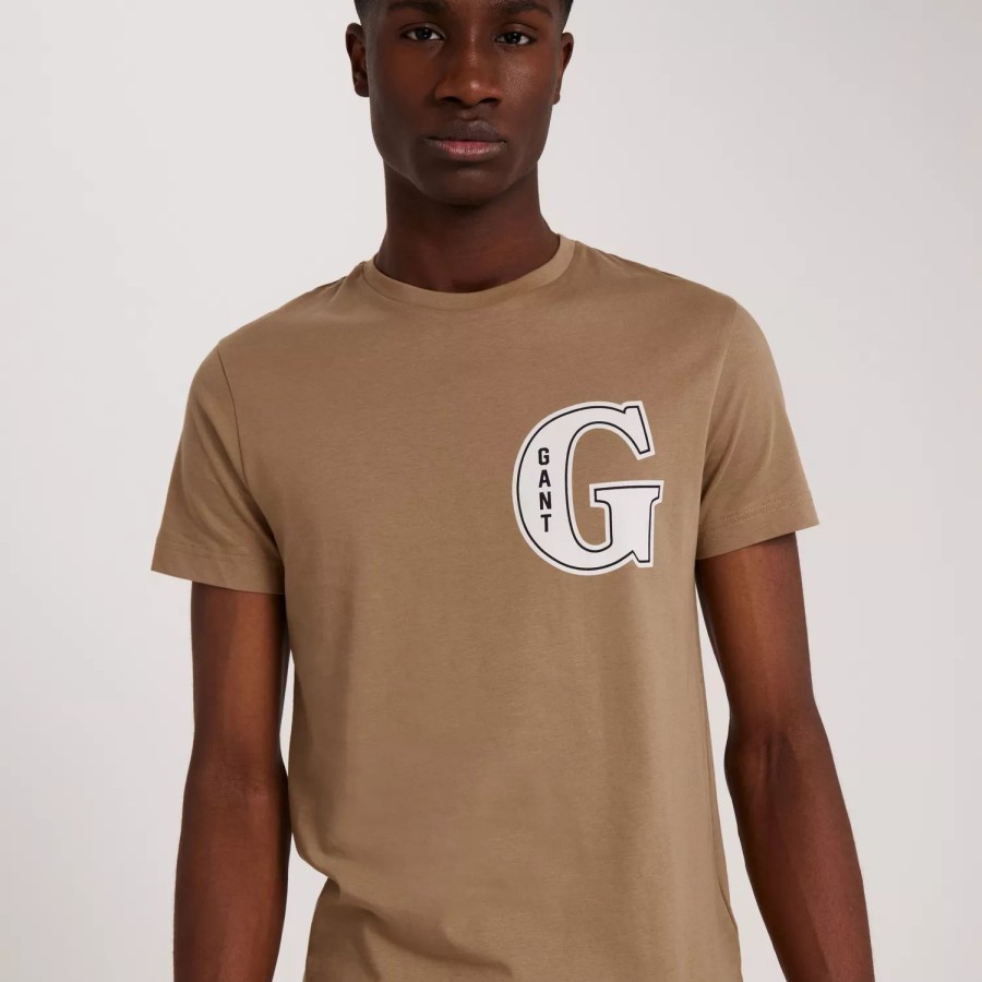 Toj Gant | G Graphic T-Shirt Khaki