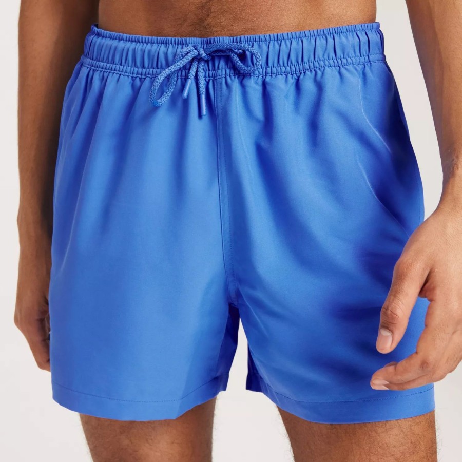 Toj Bj枚rn Borg | Borg Solid Swim Shorts Blue