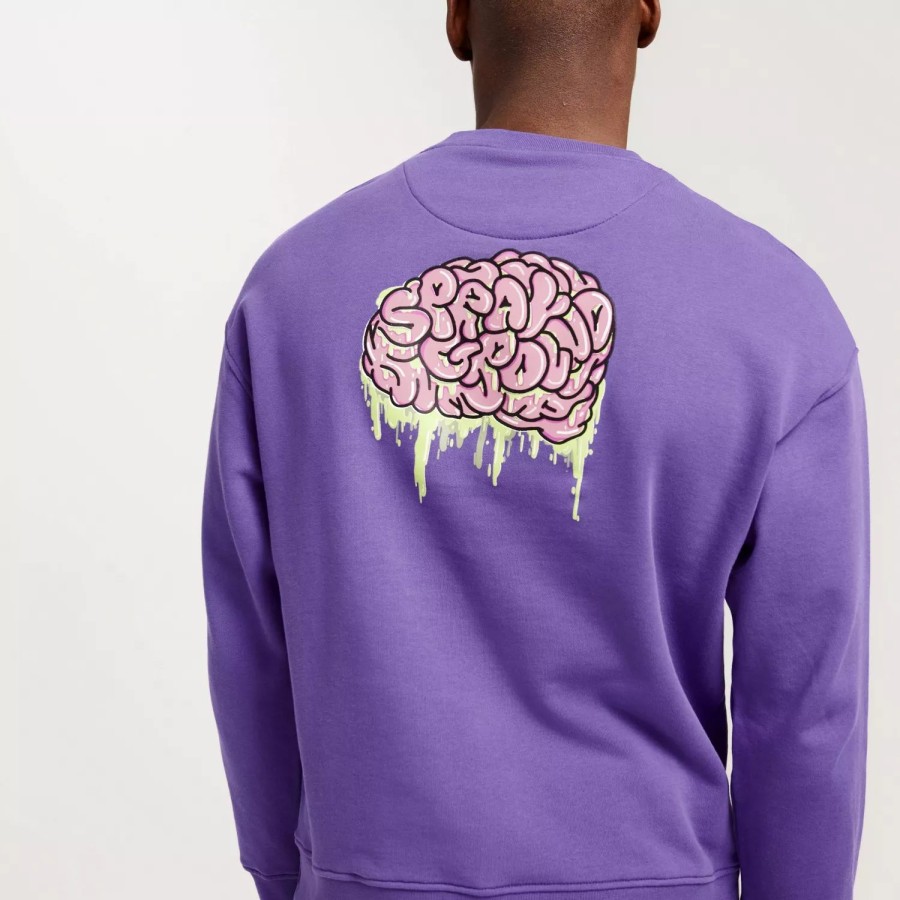 Toj Sprayground | Nyzd Crewneck Violet