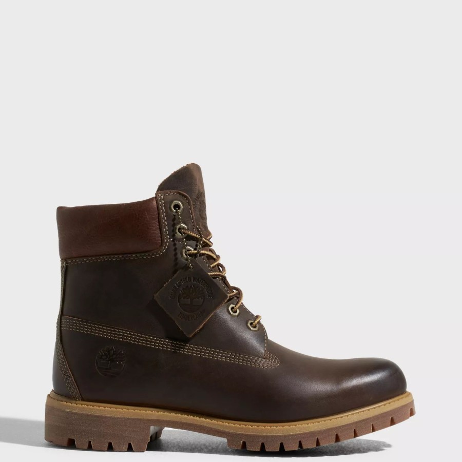 Sko Timberland | Heritage 6In Wp Med Brn Medium Brown