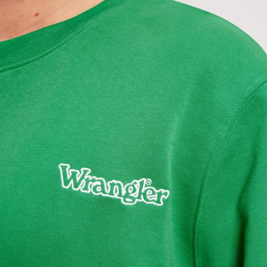 Toj Wrangler | Graphic Crew Green