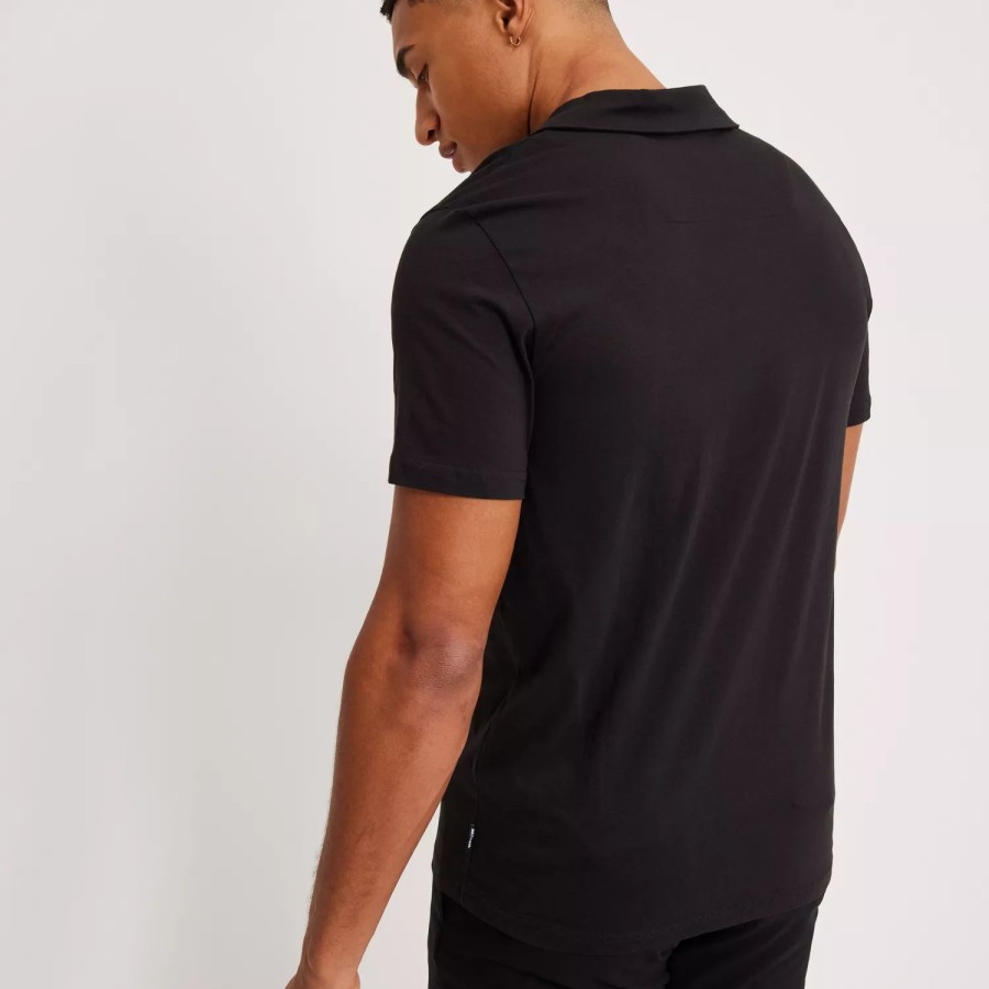 Toj Only & Sons | Onsabraham Reg Ss Resort Polo Cs Black