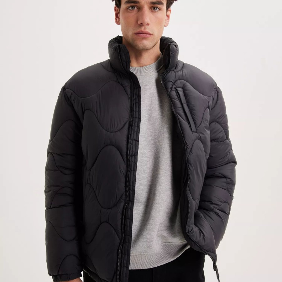 Toj Selected Homme | Slhavon Puffer Jacket W Black