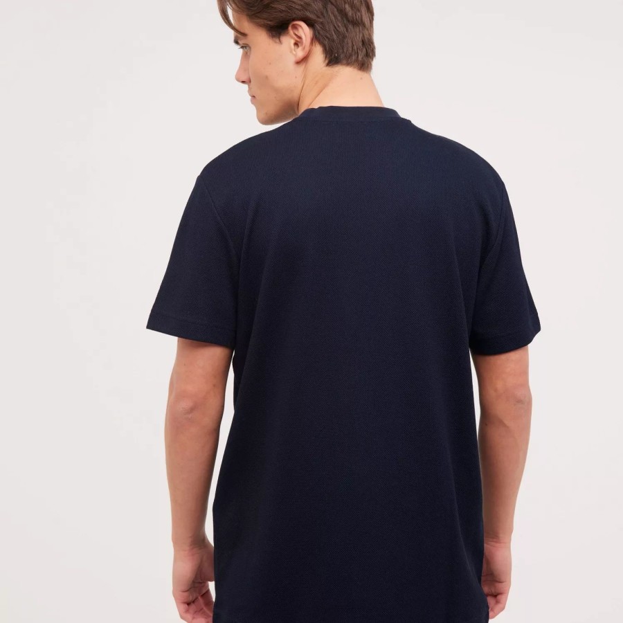 Toj Selected Homme | Slhrelaxeshan Ss O-Neck Tee B Sky Captain