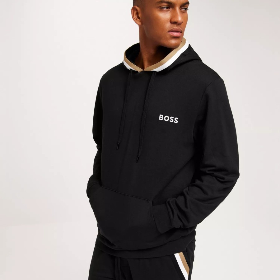 Toj BOSS | Iconic Hoodie 10249731 02 Black