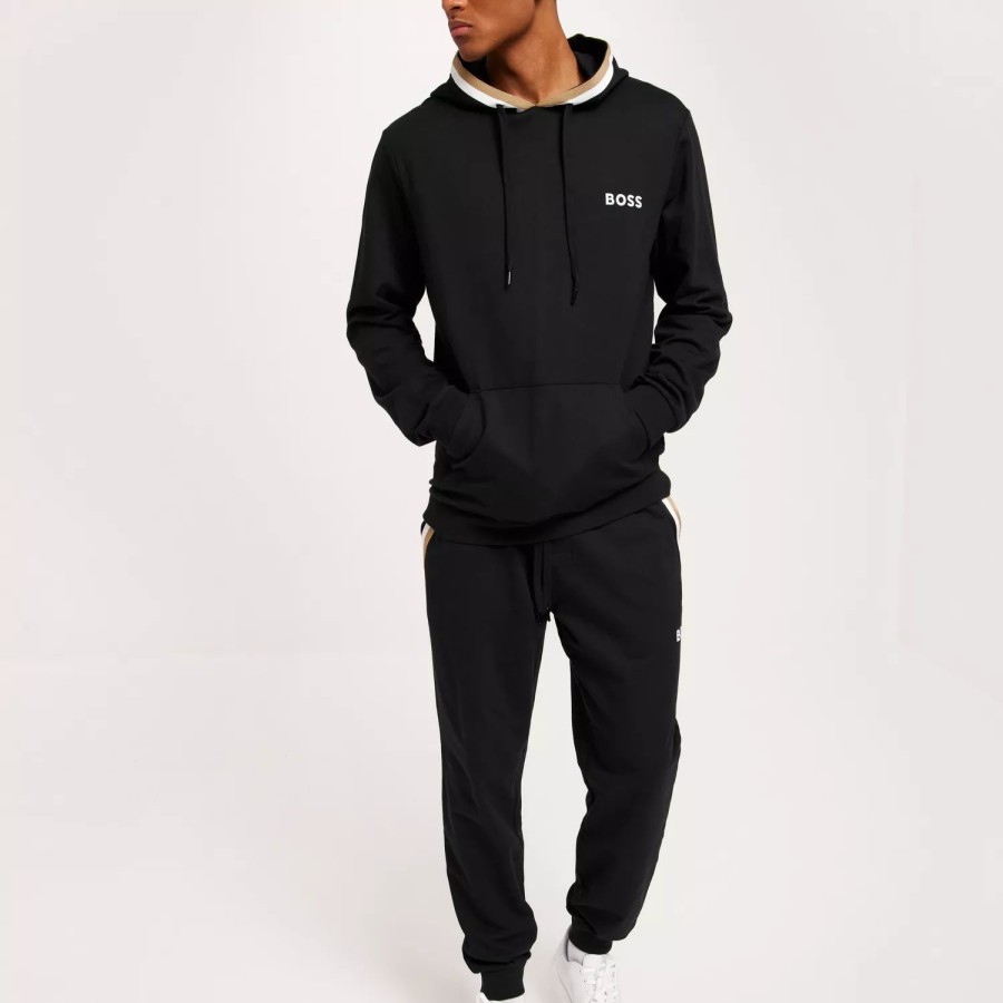 Toj BOSS | Iconic Hoodie 10249731 02 Black