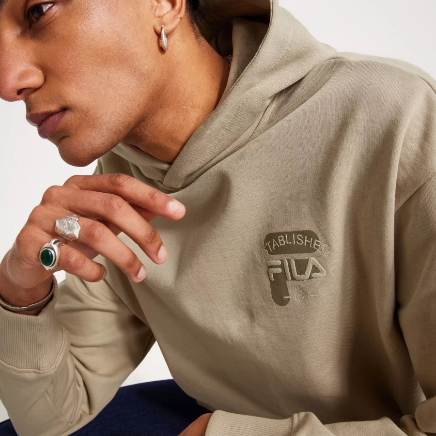 Toj Fila | Baar Oversized Sweat Hoodie Fields Of Rye