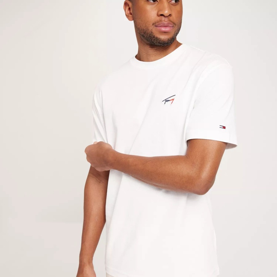 Toj Tommy Jeans | Tjm Clsc Signature Tee White