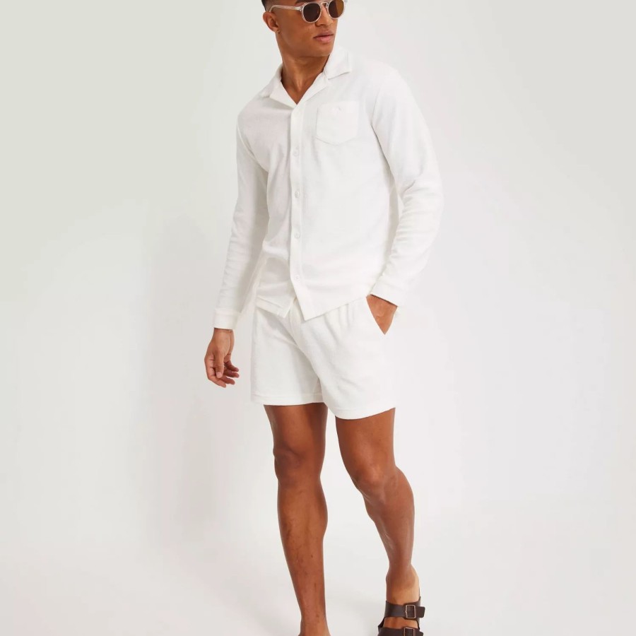 Toj OAS | Terry Shorts White