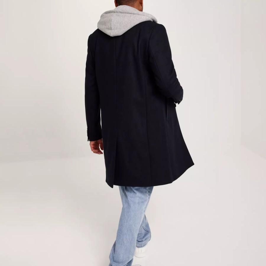 Toj J Lindeberg | Holger Melton Coat Navy